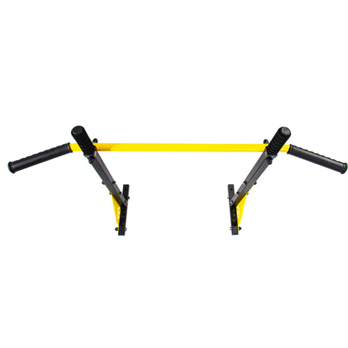 Турник  Besport BS-T0202 с 4 ручками желтый - фото №2
